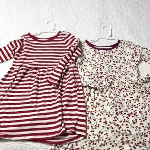 Girls organic cotton dress bundle size7